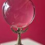 Crystal/ball and metal claw stand. Image 2