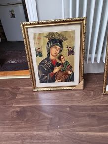Vintage holy pictures