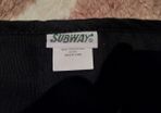 Subway authentic black waist apron