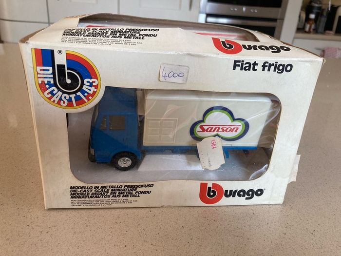 Fiat 50 NC Refrigeration truck 1981 scale 1:43 rare