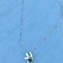 925 silver Flower pendant set Image 7