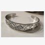 Silver Cuff Bracelet with Irish Knot - nice gift Image 2