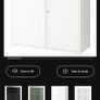 Ikea Ivar metal drawer grey Image 3