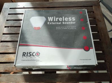 Risco Wireless External Sounder Alarm Bell Box