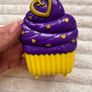 Polly Pocket Sweet Treat Cupcake Cafe Compact Mattel Miniature Doll House 2017 NO Lock Used Please see photos Image 2