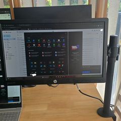 Hp 20 inch Monitor and Bontec Monitor Stand