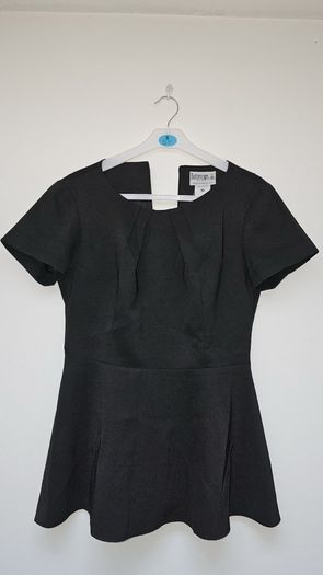 Buttercups black tunic dress Beauty uniform for college Bife Size 10 (S) Premium Irish Workwear
