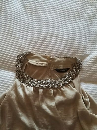 Gold Halterneck Top