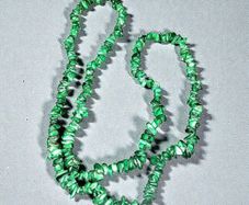 Gorgeous real Malachite long necklace
