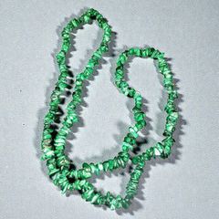 Gorgeous real Malachite long necklace