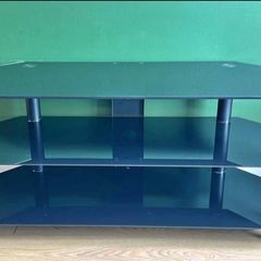 TV glass table