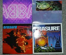 Erasure 7" Vinyl Singles X 5