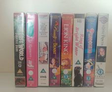 90s Disney & Family VHS Bundle.  Lion King, Beauty & the Beast + More