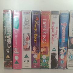 90s Disney & Family VHS Bundle.  Lion King, Beauty & the Beast + More