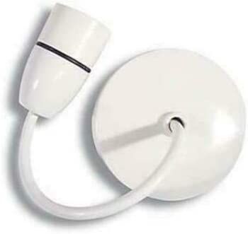 Ceiling Rose Kit.With Lamp Holder and Flex Wired