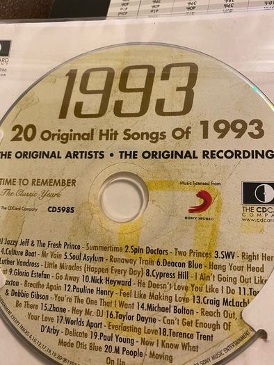 Birthday Cd 1993