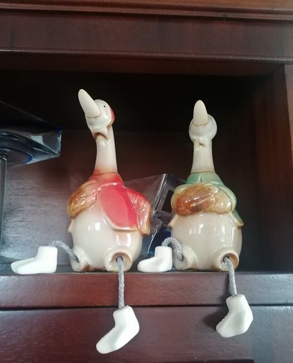 Ceramic Duck Figurines