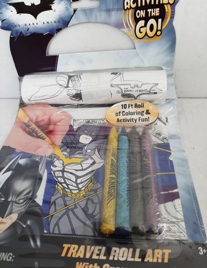 New batman colour 10ft sheet with crayons