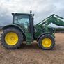 John Deere 6150 r with John Deere loader Image 2