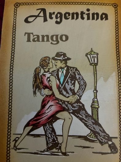 Argentina Tango Leather Art
