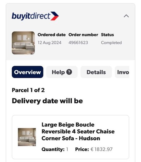 corner sofa
