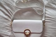 Tuscany leather white handbag