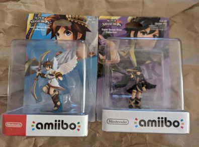 Amiibo Kid Icarus Pit + Dark Pit (2 for 50e)