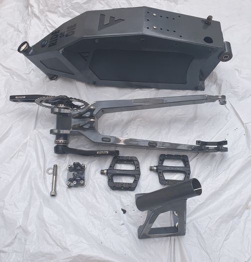 used electric  bike frame for sell its only a frame