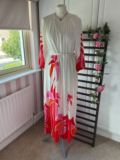 Smashed-lemon dress uk size 10