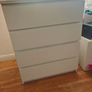 IKEA Malm 4 Drawer Chest - white Image 4