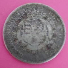 England 1816 GEORGE 3RD Half Crown Coin