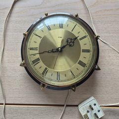 Metamec Sunburst Wall Clock Electronic