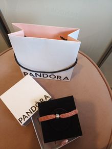 pandora basket weave adjustable bracelet