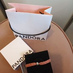 pandora basket weave adjustable bracelet