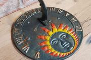 Sun Dial  Sun and Moon  Large  H282