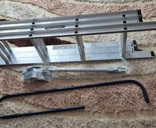 Werner Attic Ladder 3 Section With Handrail 3.0m