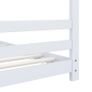 Kids Bed Frame White Solid Pine Wood 80x160 cm Image 6