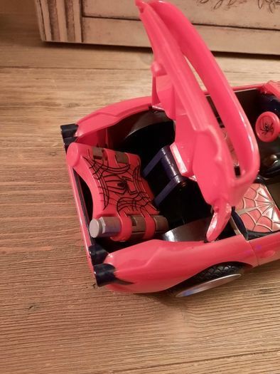 Large Toy Biz Spiderman 2 Spider Glider Car 2000