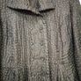 Neeru Kumar 100% Silk Coat Black With White Polkadots Size L Image 4