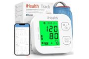 iHealth Track Smart Upper Arm Blood Pressure Monitor with Wide Range Cuff That fits Standard to Large Adult Arms, Bluetooth Compatible for iOS &amp; Android Devices