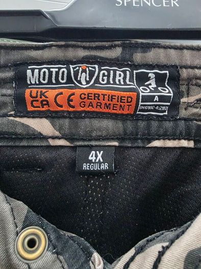 MOTOGIRL womens motorbike trousers 4X