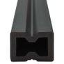 WPC Solid Decking Boards with Accessories 30 m(sqr) 2.2 m Black Image 8