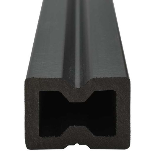 WPC Decking Boards with Accessories 30 m(sqr) 2.2 m Grey