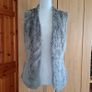 Bianca Grey Extra Soft Gilet Image 8