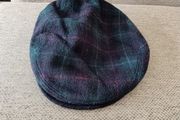 Vintage wool cashmere 55cm size flat cap in good condition with signs of wear see photos FREE STANDARD POSTAGE INCLUDED