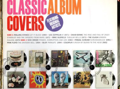 2010 Great Britain classic Album Covers Commemorative Stamps Sheetlet First Day Cover (FDC)