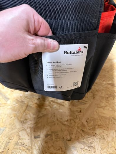 Hultafors trolley tool bag