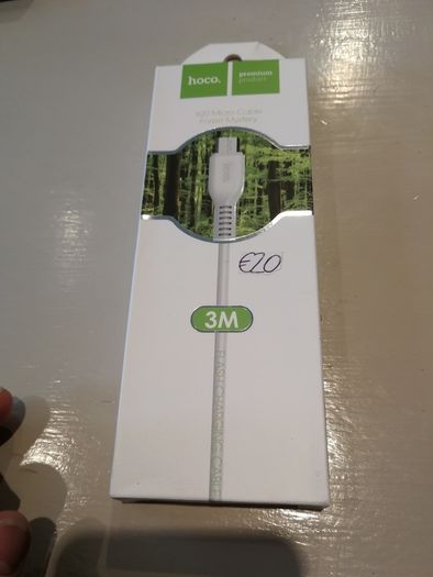 Hoco Micro Usb Fast Charing Cable 3M
