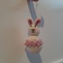 Felted wool bunny rabbit Image 3
