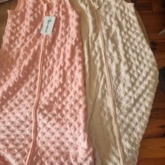 2 baby sleep bags 6-12 months